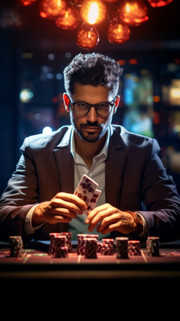 Mobile phone showing davo888 card games interface and betting options